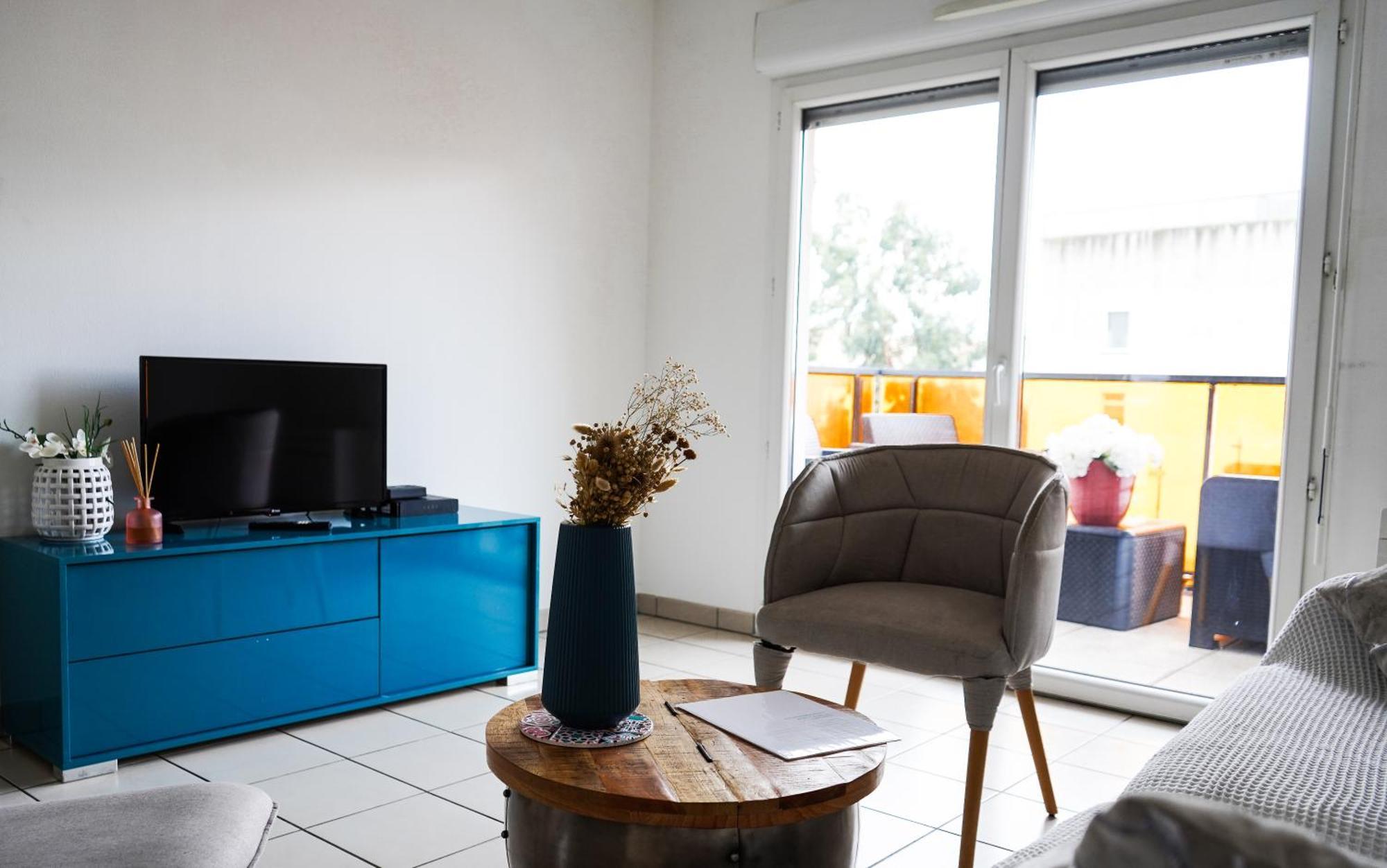 Bel Appartement Climatise & Parking Perpignan Exterior foto